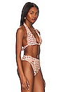 view 2 of 4 TOP BIKINI RICO in Caramel Check