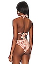 view 3 of 4 TOP BIKINI RICO in Caramel Check