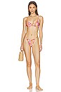 view 4 of 4 Conch Bikini Top in Retro Pop