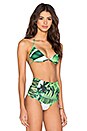 view 2 of 4 Hanalei Bikini Top in Banana Leaf