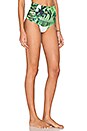 view 2 of 4 Talia Bikini Bottom in Banana Leaf