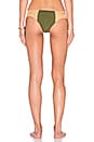 view 3 of 4 BRAGUITAS BIKINI CAPRI in Olive & Bare