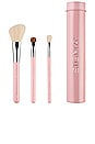 view 1 of 2 Essential Trio Brush Set in Pink