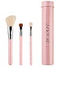 view 1 of 7 Essential Trio Brush Set in Pink