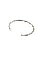 view 2 of 2 Twist Bangle in Silver