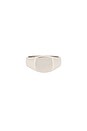view 1 of 3 BAGUE SIGNET in Silver