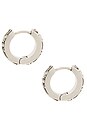 view 2 of 3 BOUCLES D'OREILLES PERGOLA in Silver