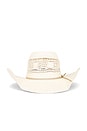 view 1 of 2 20x Longhorn Hat in Ivory