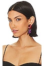 view 3 of 3 Flashback Fold Earrings in Ruby & Violet