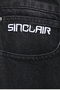 view 3 of 5 Country Patched Denim Jeans in Washed Black