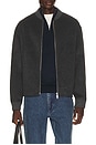 view 1 of 4 Bomber Jacket in Dark Grey