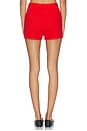 view 4 of 6 Pointelle Shorts in Tomato
