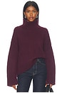 view 1 of 4 Girlfriend Turtleneck in Bordeux