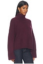 view 2 of 4 Girlfriend Turtleneck in Bordeux
