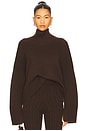 view 1 of 4 Girlfriend Turtleneck Pullover in Mocha