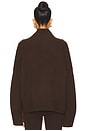 view 3 of 4 Girlfriend Turtleneck Pullover in Mocha