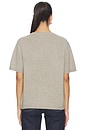 view 3 of 4 Oversized T-Shirt in Greige