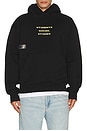 view 3 of 4 Social Studies Fleece Pullover Hoodie in Black