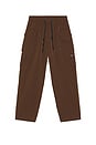 view 4 of 5 바지 in Brown