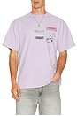 view 1 of 4 Golf Theory Short Sleeve T-shirt in Wisteria