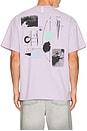 view 2 of 4 Golf Theory Short Sleeve T-shirt in Wisteria