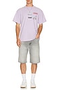 view 3 of 4 Golf Theory Short Sleeve T-shirt in Wisteria