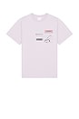 view 4 of 4 Golf Theory Short Sleeve T-shirt in Wisteria