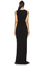view 4 of 4 Gathered Belt Dress in Black