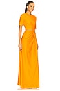 view 2 of 4 X REVOLVE Gathered Slit Dress in Tangerine