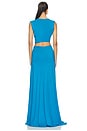 view 3 of 3 VESTIDO in Aqua Blue