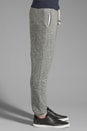 view 3 of 8 Lounge Pant in Grey Marled Fleece