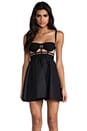 view 1 of 5 Cage Bustier Dress in Black