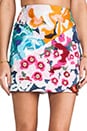 view 4 of 7 Flower Bomb Embroidered Mini Skirt in Floral Splice
