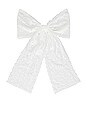 view 1 of 2 Dentelle Bow in White