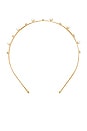 view 2 of 3 Pearl Headband in Gold