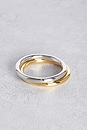 view 2 of 3 PULSEIRAS DE METAL MISTO in Gold & Silver