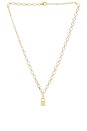 view 1 of 2 Bolt Necklace in Gold