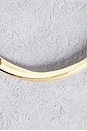 view 2 of 2 Asymmetrical Necklace Cuff in Gold