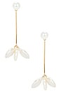 view 1 of 2 Marguerite Earring in Ivory