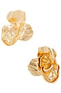 view 1 of 2 Como La Flor Earring in Gold