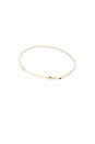 view 2 of 2 Micro Teeny Tiny Tennis Bracelet in Gold