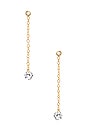 view 1 of 2 PENDIENTES BELLA in Gold