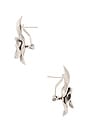 view 2 of 2 Flower Earring in Silver