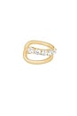 view 1 of 3 Manchester Ear Cuff in Gold