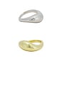 view 2 of 3 Wayne Ring Set in Gold & Silver