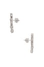 view 2 of 2 Jacklyn Earring in Silver