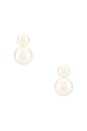 view 1 of 2 Baby Bianca Pearl Earring in Pearl