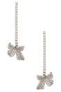 view 1 of 2 Alyssa Tennis Drop Earring in Silver