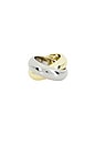 view 1 of 3 Ross Ring in Gold & Silver