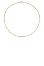 view 1 of 2 Diamond Tennis Medium Necklace in Gold